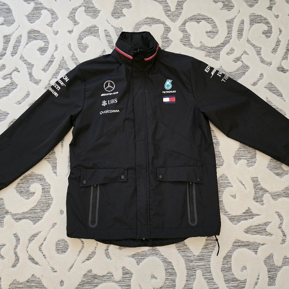 Original Mercedes Petronas rain jacket